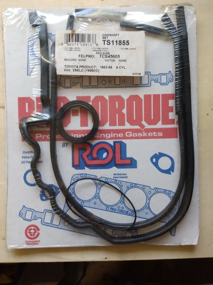 Juego de sellos de árbol de levas/cubierta ROLL 1983-1986 TOYOTA 2,0 L 2SELC 1995cc Foto 1 de 1