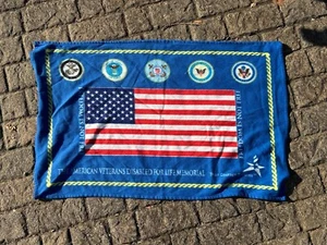 American Veterans Disabled For Life Memorial Fuzzy Throw Blanket 48" x 36" - Picture 1 of 8