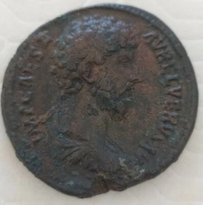 ROMANAS. ROMANO IMPERIAL. Lucius Verus, 161 - 169. Sesterce. Rev. Lucius Verus y - Imagen 1 de 6