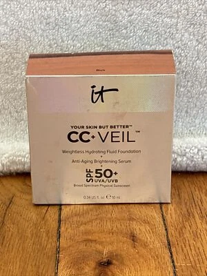 IT Cosmetics Your Skin But Better CC+ Veil SPF 50+ Rich - 0.34oz 10 mL NEW READ - Image 1 of 4