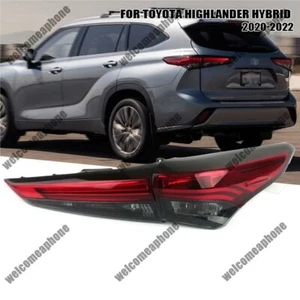 Conjunto de luces traseras para Toyota Highlander 20+ luces traseras reemplazar carcasa sin bombilla - Imagen 1 de 20