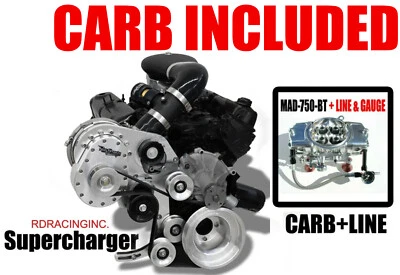 SISTEMA DE SOBREALIMENTACIÓN TORQSTORM SBF WINDSOR 351W C.I. ARP-K-FD-351W SERP BELT ACC Foto 1 de 3