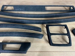 BMW M3 E92 E93 Interior Trim part SET ALCANTARA M stitches RHD - Picture 1 of 8