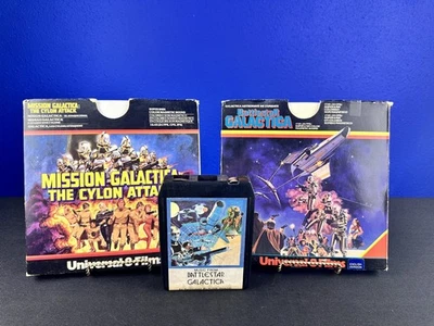 2-MOVIE BATTLESTAR GALACTICA 1978 SUPER 8 8MM FILMS PLUS BONUS 8 track   Foto 1 de 4
