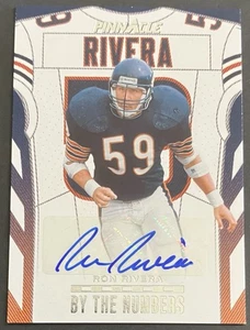 Ron Rivera 2024 Encore Pinnacle By The Numbers Auto /99 Bears - Picture 1 of 2