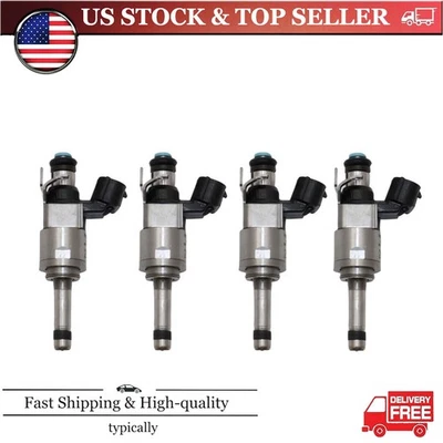 4 piezas nuevos inyectores de inyección de combustible para Mazda CX-5 CX-9 2016-2019 2,5 L PY0113250 Foto 1 de 4