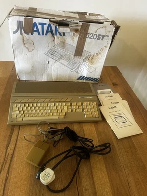 Atari 520STFM Computer Console Vintage Retro - Untested  Available Worldwide  - image 1 of 4