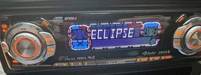 Rádio ECLIPSE CD3000 unidade principal CD PLAYER/XM/AM/FM OLD SCHOOL  - Imagem 1 de 4