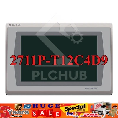 Pantalla Allen Bradley Panelview Plus 1250 2711P-T12C4D9 2711P-T12C4D9 ¡Nueva! Foto 1 de 4