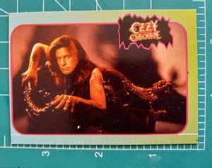 1997 Ultra Figus Argentina Rock Music Cards OZZY OSBOURNE - Bild 1 von 2