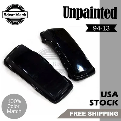 Advanblack Unpainted Saddlebag Lid Cover For 1994-2013 Harley Davidson Touring - Image 1 of 4