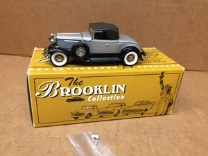 BROOKLIN MODELS METAL 1:43 1931 STUDEBAKER PRESIDENT ROADSTER BRK.88 NR MINT - Picture 1 of 9