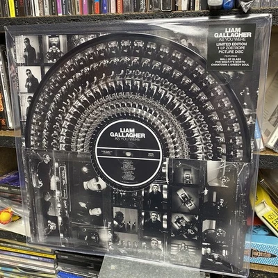 LIAM GALLAGHER – As You Were - NEW ZOETROPE VINYL (2025) Oasis Singer Solo Album - Image 1 of 4