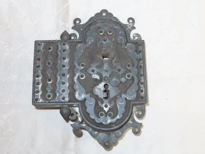 Antique Serrure Baroque Très Originale! - Photo 1/4