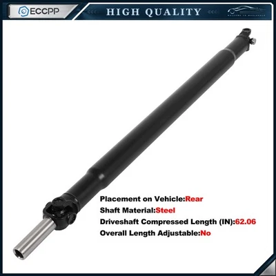 Rear Driveshaft For Chevy Avalanche 1500 Suburban 1500 GMC Yukon XL 1500 03-06 Foto 1 de 4