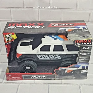 Maxx Action 12’’ Großes Polizeiauto Spielzeug - Kinder Spielzeug LKW Auto Neu in Box - Bild 1 von 11