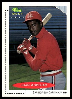 1991 Classic Best #80 Juan Andujar - Image 1 of 2