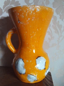 Beau pichet oranges du Midi 1960 Arlette Roux - Foto 1 di 13