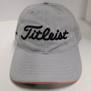 Titleist Pro V1 hat, gray with black logo, adjustable - Picture 1 of 5