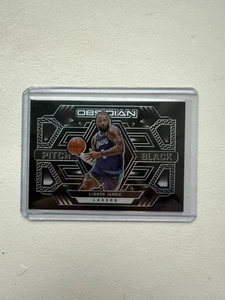 2021-22 Obsidian LeBron James /75 Pitch Black - Bild 1 von 2