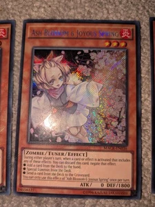 Ash Blossom & Joyous Spring Yu-Gi-Oh! MACR-EN036 secret rare unlimited - Picture 1 of 1