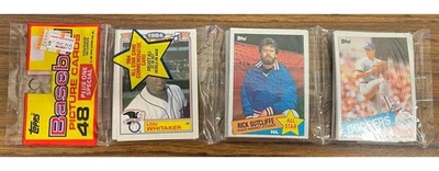 1985 Topps Baseball Rack Pack Factory Sealed - Image 1 of 3