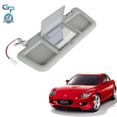 Driver Side Sun Visor W/ Mirror FE88-69-320B-77 For Mazda RX-8 2004-2011 - Image 1 of 4