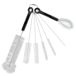 Bottle Brush and Straw Cleaner Brush Set,7 Pcs 12” Extra Long Water Bottle Cl... - Picture 1 of 7