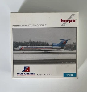1:500 Herpa Tupolev Tu-154 Ural Airlines RA-85844 - Picture 1 of 5