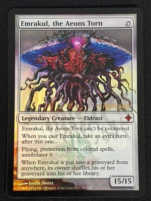1x MTG Emrakul, the Aeons Torn (Foil) - Prerelease Cards (PRE) (ROE) #4 - Magic - Image 1 of 2