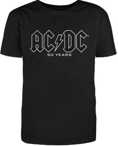 AC/DC Hombre Camiseta Negro Fifty Years Legends Never Die / F005 T. M-5XL - Imagen 1 de 2