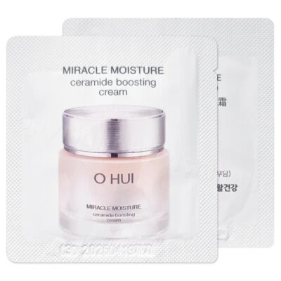 O HUI Miracle Moisture Ceramide Boosting Cream 1ml (10pcs ~ 140pcs)Sample Newest - Image 1 of 4