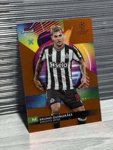 Bruno Guimaraes - Topps Finest 2024 Newcastle United - Orange /25 - Bild 1 von 2