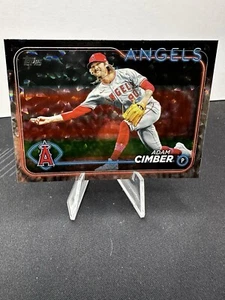 💥2024 Topps Update Adam Cimber Foilboard US282 Los Angeles Angels - Picture 1 of 2