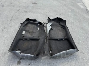 93-97 HONDA DEL SOL - INTERIOR FLOOR CARPET RUG MAT - BLACK IN COLOR - OEM #295 - Bild 1 von 12