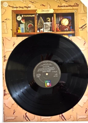 Three Dog Night American Pastime LP Album vinyl record 1976 classic rock on ABC - Image 1 of 4