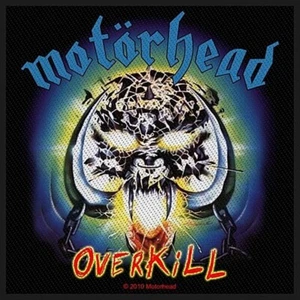 Parche de tela para coser Motorhead Overkill 100 mm x 95 mm (rz) - Imagen 1 de 1