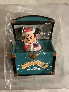 1995 Enesco Disney Minnie's Holiday Treasure Pop-up Truhe Weihnachtsschmuck - Bild 1 von 8
