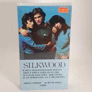 Silkwood VHS 1983 New Sealed Meryl Streep Kurt Russell Cher ABC Video - Picture 1 of 2