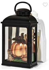 PLUGIN DIFUSOR DE FLOR DE PARED LINTERNA DE CALABAZA DORADA BATH & BODY WORKS LUZ NOCTURNA - Imagen 1 de 9