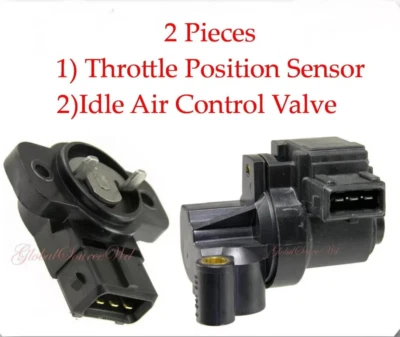 Idle Air Control Valve & Throttle Position Sensor Fits Hyundai Sonata Santa Fe - Image 1 of 4