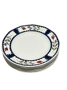 Adams Lancaster Ironstone 6" Bread & Butter Plates Set of 6 - Picture 1 of 7