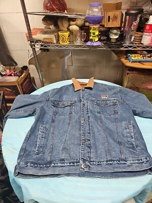 Swingster Yellow Workwear Denim Jacket  Double Extra Large XXL Mens Blue Ranger - Image 1 of 4