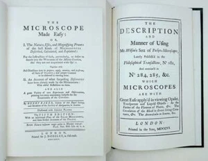 Henry Baker / Microscope Made Easy 1769 WITH Pocket Microscopes 1706 1987 - Picture 1 of 4