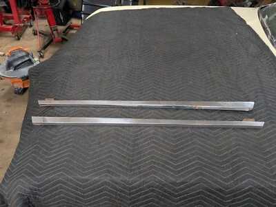 1966 1969 Riviera Door Moldings at Window Opening Buick Belt Line 1967 1968 - Image 1 of 4