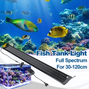 30-120cm Aquarium Fish Tank LED Light Over-Head Full Spectrum Plant LightingLamp - Picture 1 of 23