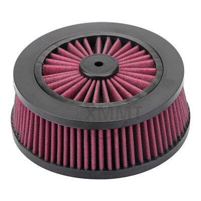 Red Air Filter Element For Harley Dyna Low Rider FXDL Heritage Springer FLSTS Foto 1 de 4