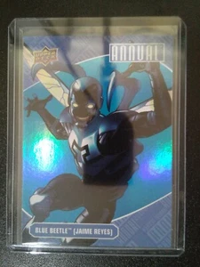 2023-24 Upper Deck DC Annual BLUE FOIL #16 BLUE BEETLE JAIME REYES - Picture 1 of 2