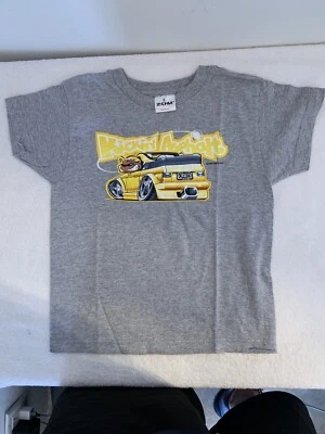 Zum Speed "KICKING ASPHALT" Raro De Colección Niños Pequeño Gris T-shrt 2000 Dykom  Foto 1 de 4