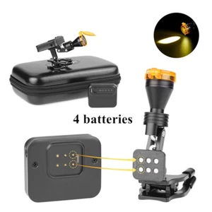 Dental 5W LED Wireless Head Light with 4 Batteries Optical Filter for Glasses - Picture 1 of 24